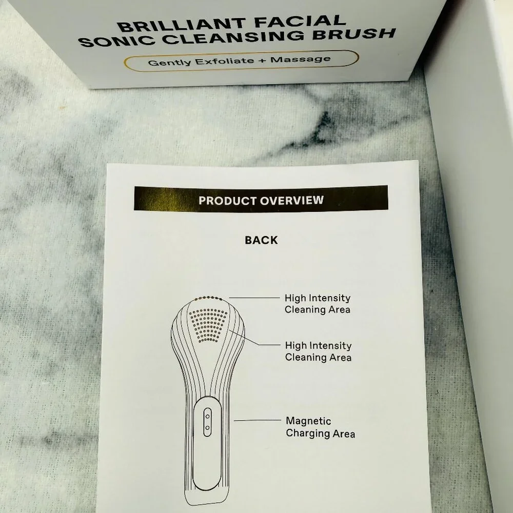 Solawave Sonic Facial Cleansing Brush Pink Exfoliating Massage Face-BOXED-NEW
